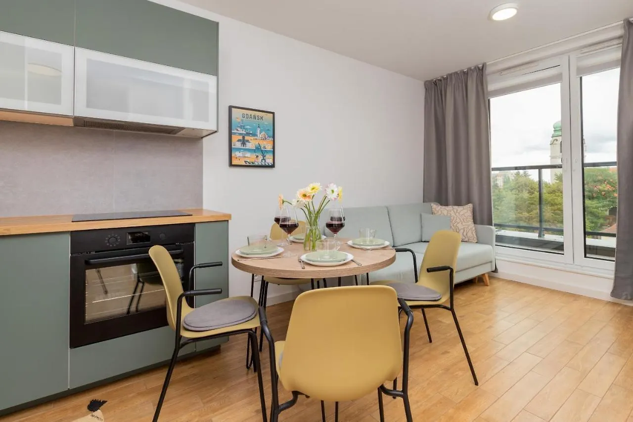 Bright & Trendy Gdansk Apartment With Balcony By Noclegi Renters 0*,